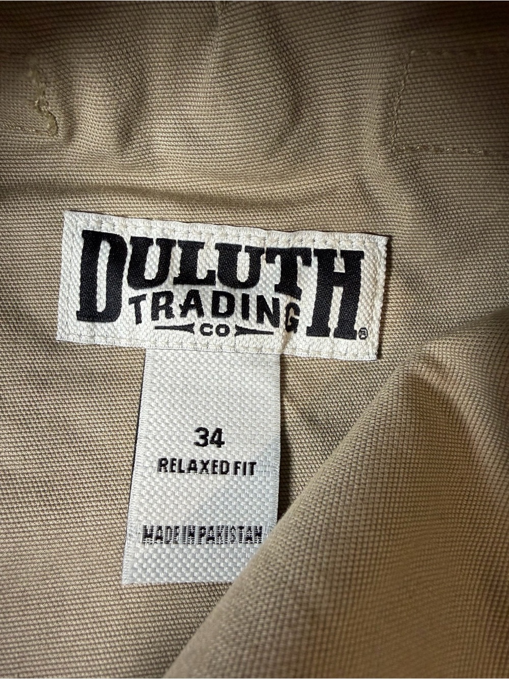 Duluth Trading Co Tan Cargo Shorts with Utility Pockets - Picture 4 of 12